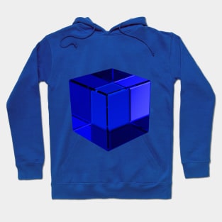 Blue Cube Hoodie